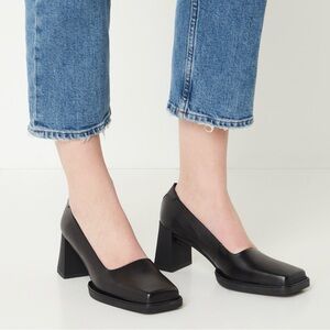 Sold Vagabond edwina black leather pump heels 39 8.5 9